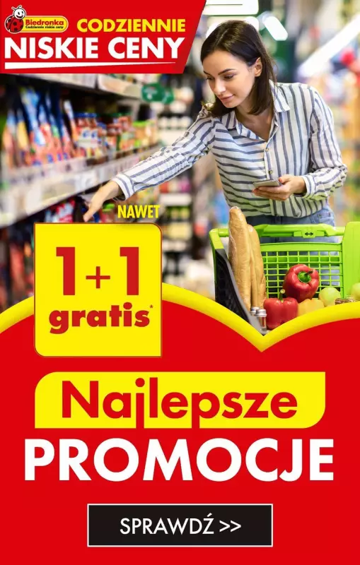 Biedronka - gazetka promocyjna Najlepsze promocje od czwartku 25.07 do soboty 27.07