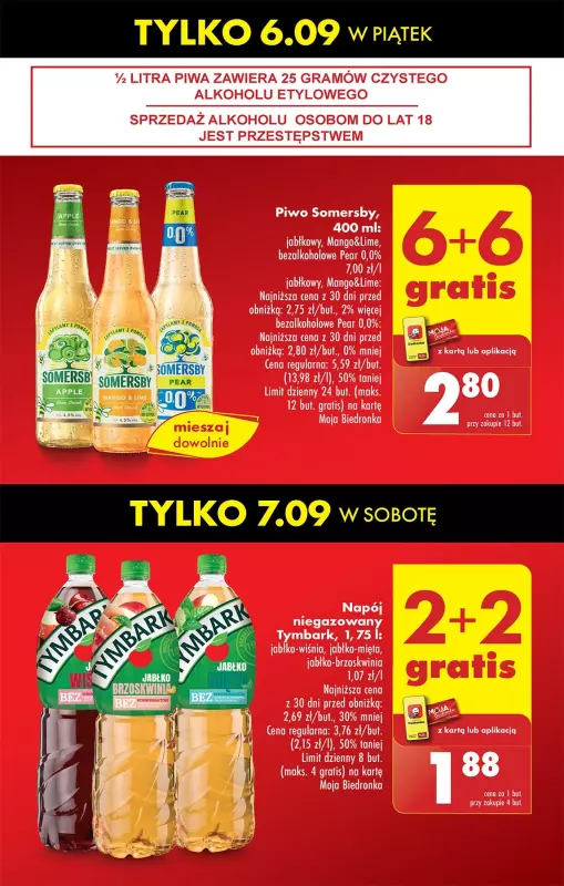 Biedronka - gazetka promocyjna Od czwartku od czwartku 05.09 do środy 11.09 - strona 7