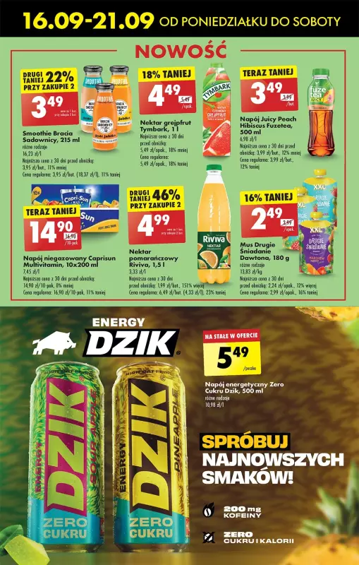 Biedronka - gazetka promocyjna Od poniedziałku od poniedziałku 16.09 do niedzieli 22.09 - strona 59