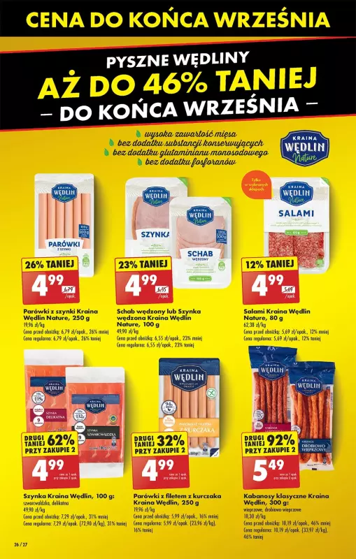 Biedronka - gazetka promocyjna Od poniedziałku, Z ladą tradycyjną od poniedziałku 16.09 do niedzieli 22.09 - strona 34