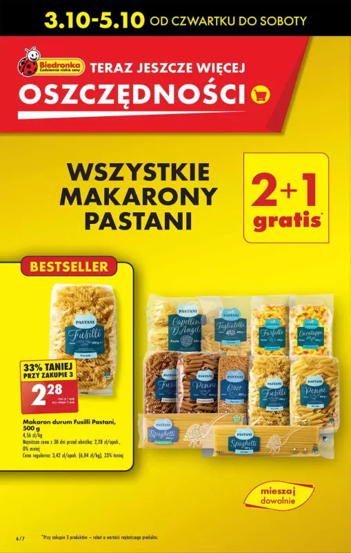 Biedronka - gazetka promocyjna Od czwartku, Z ladą tradycyjną od czwartku 03.10 do środy 09.10 - strona 6