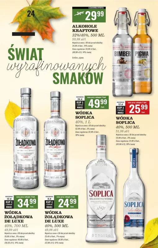 Biedronka - gazetka promocyjna Gazetka alkoholowa  do soboty 19.10 - strona 24