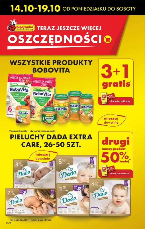 Biedronka - gazetka promocyjna Od czwartku, Z ladą tradycyjną od czwartku 17.10 do środy 23.10 - strona 12