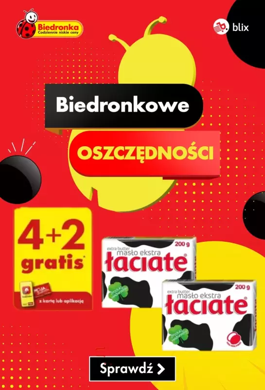 Biedronka - gazetka promocyjna Biedronkowe oszczędności od poniedziałku 04.11 do soboty 09.11