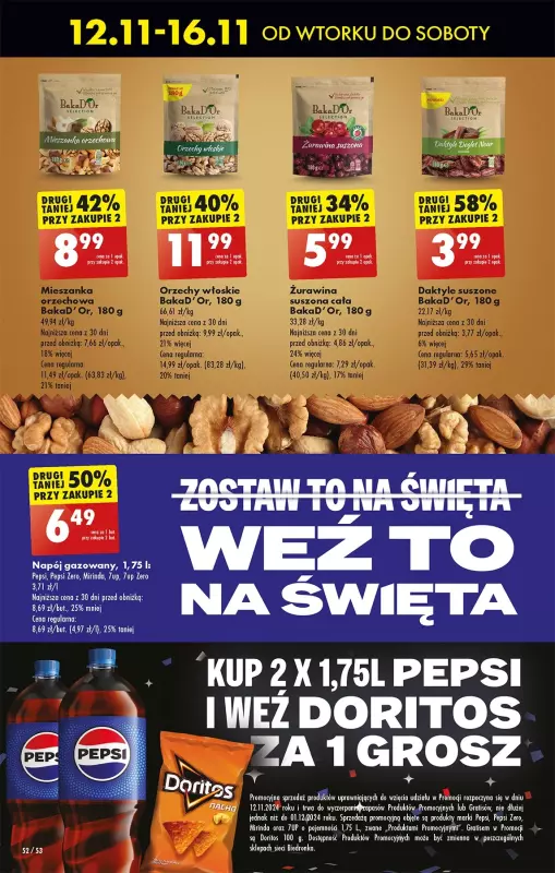 Biedronka - gazetka promocyjna Od wtorku od wtorku 12.11 do poniedziałku 18.11 - strona 60