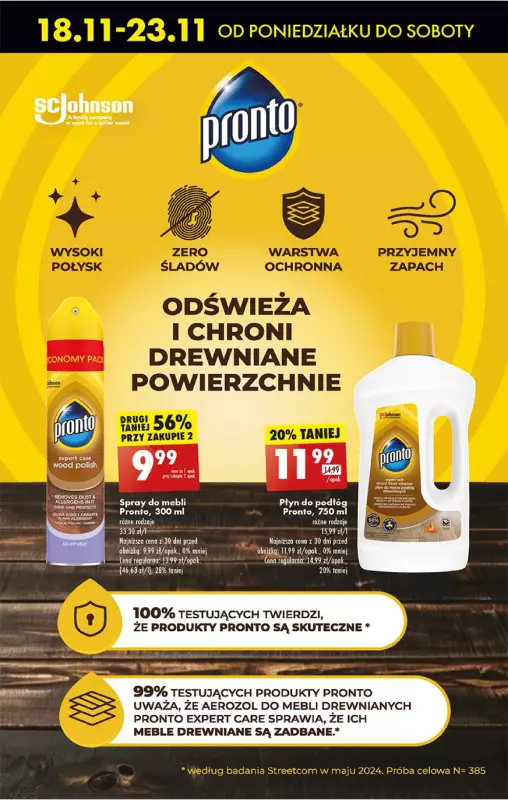 Biedronka - gazetka promocyjna Od poniedziałku, Z ladą tradycyjną od poniedziałku 18.11 do niedzieli 24.11 - strona 73