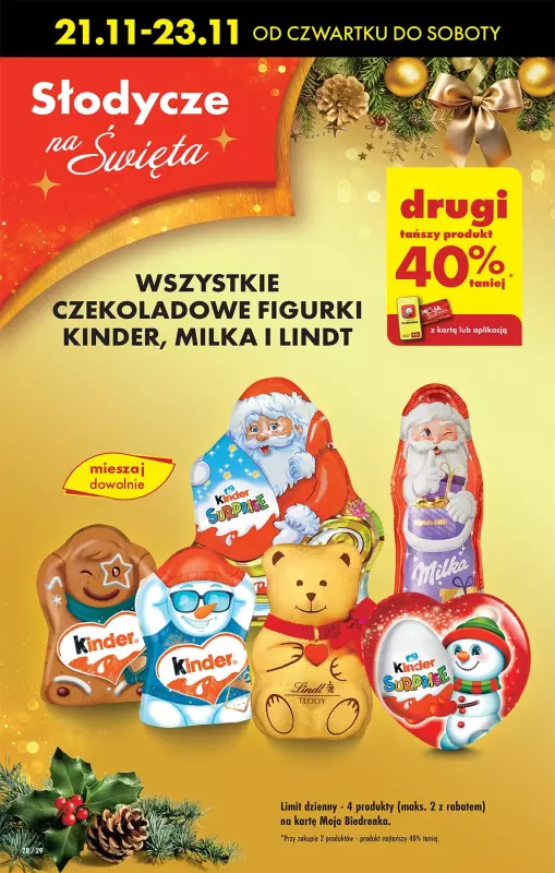 Biedronka - gazetka promocyjna Od czwartku od czwartku 21.11 do środy 27.11 - strona 36