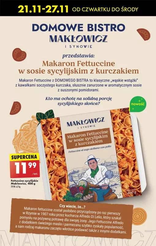 Biedronka - gazetka promocyjna Od czwartku, Z ladą tradycyjną od czwartku 21.11 do środy 27.11 - strona 27