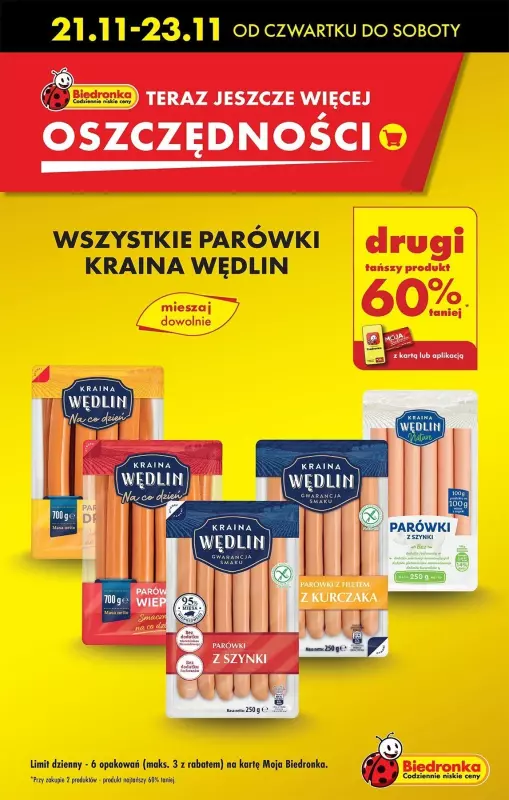 Biedronka - gazetka promocyjna Najlepsze PROMOCJE! od czwartku 21.11 do soboty 23.11 - strona 11