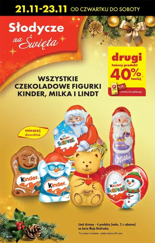 Biedronka - gazetka promocyjna Najlepsze PROMOCJE! od czwartku 21.11 do soboty 23.11 - strona 5