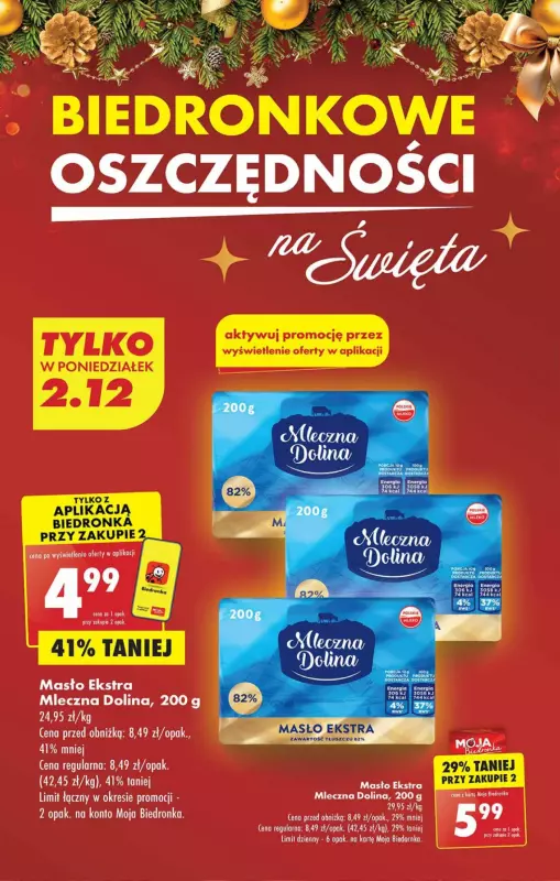 Biedronka - gazetka promocyjna Od poniedziałku od poniedziałku 02.12 do niedzieli 08.12 - strona 3