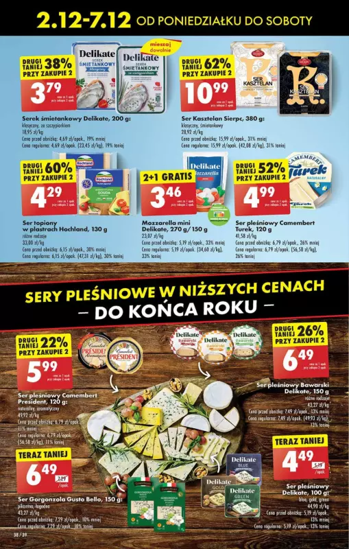 Biedronka - gazetka promocyjna Od poniedziałku od poniedziałku 02.12 do niedzieli 08.12 - strona 38