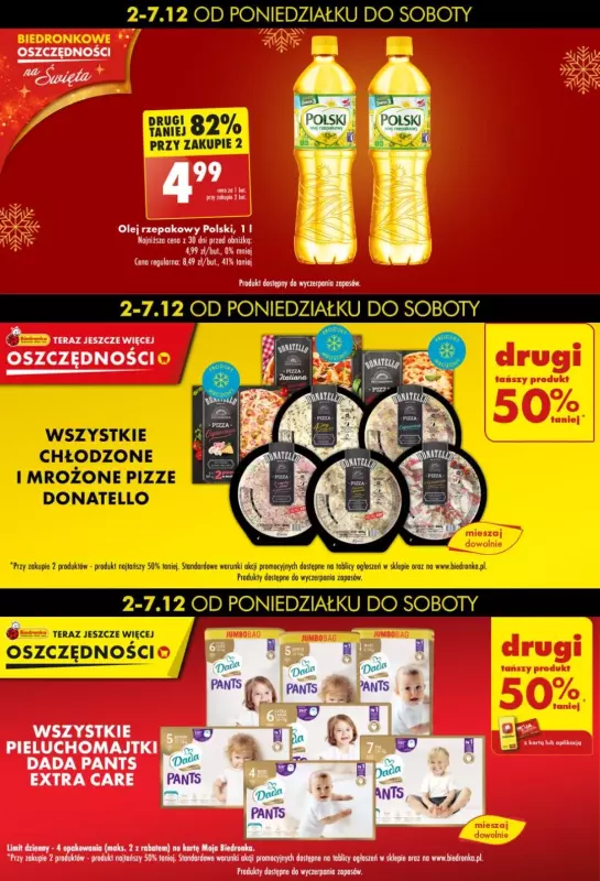 Biedronka - gazetka promocyjna Biedronkowe oszczędności od poniedziałku 02.12 do soboty 07.12 - strona 8