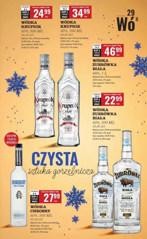 Biedronka - gazetka promocyjna Czas na toast  do wtorku 24.12 - strona 29