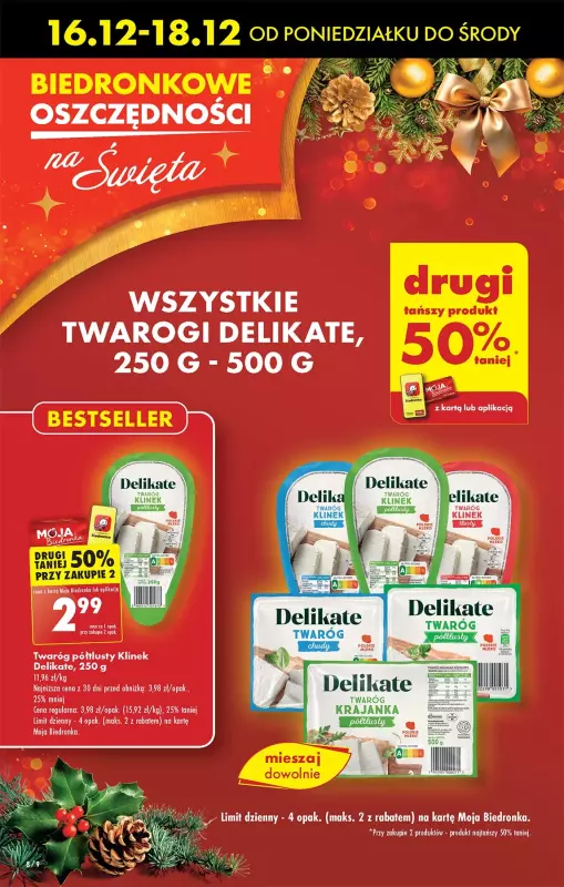 Biedronka - gazetka promocyjna Od poniedziałku, Z ladą tradycyjną od poniedziałku 16.12 do niedzieli 22.12 - strona 10