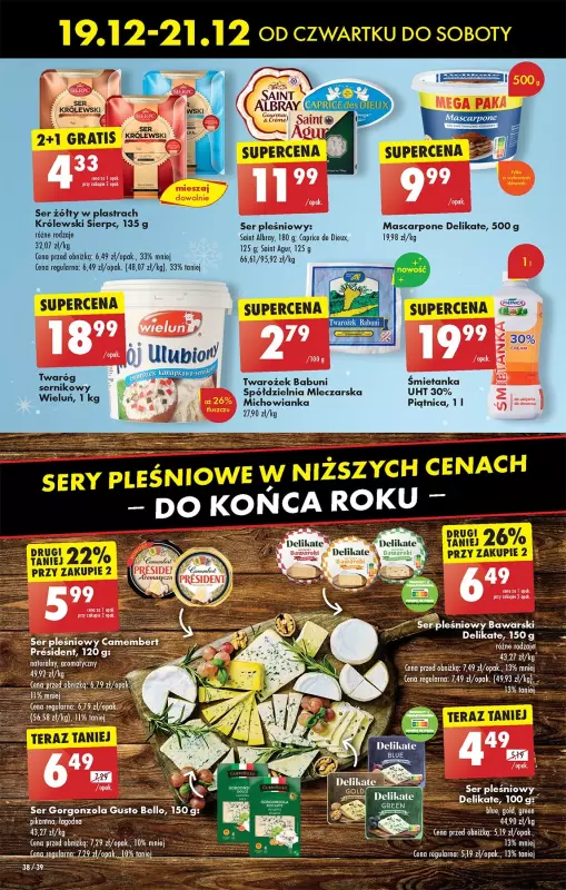 Biedronka - gazetka promocyjna Od czwartku od czwartku 19.12 do wtorku 24.12 - strona 45