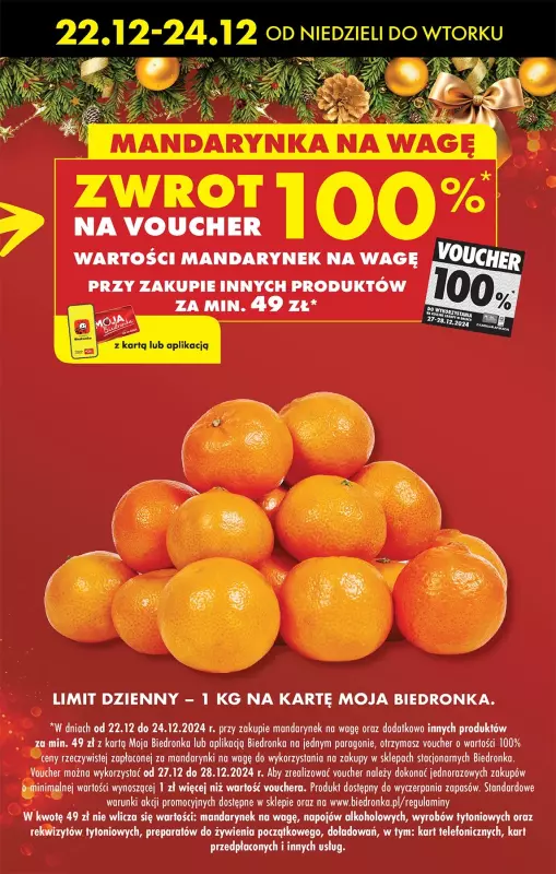 Biedronka - gazetka promocyjna Od niedzieli od niedzieli 22.12 do soboty 28.12 - strona 5