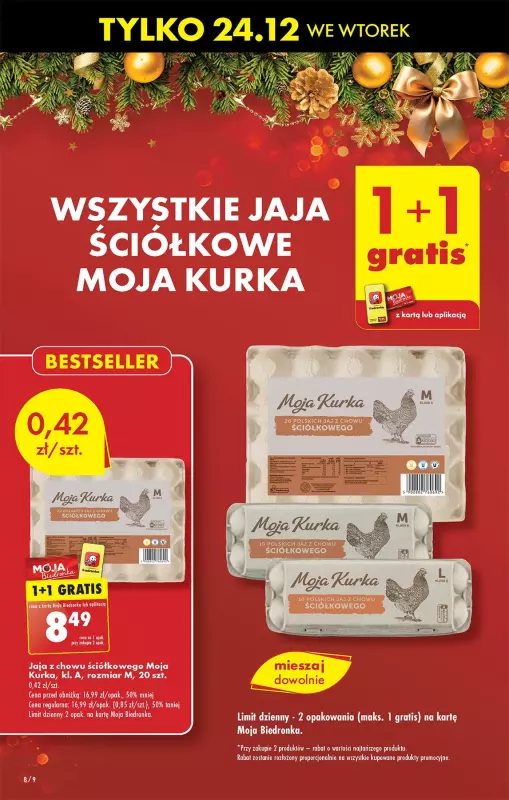 Biedronka - gazetka promocyjna Od niedzieli, Z ladą tradycyjną od niedzieli 22.12 do soboty 28.12 - strona 10