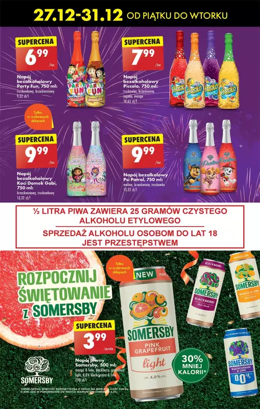 Biedronka - gazetka promocyjna Gazetka od piątku 27.12 do czwartku 02.01 - strona 11