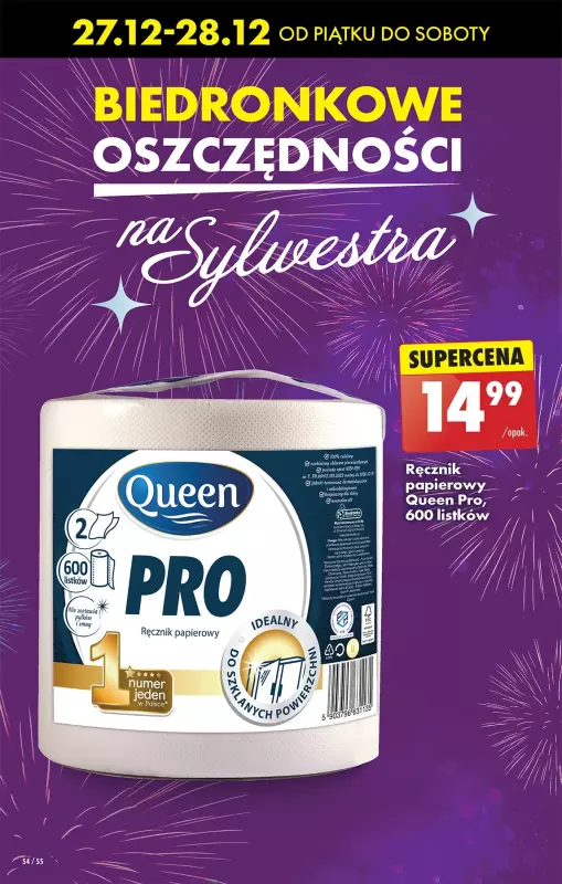 Biedronka - gazetka promocyjna Gazetka, Z ladą tradycyjną od piątku 27.12 do czwartku 02.01 - strona 72