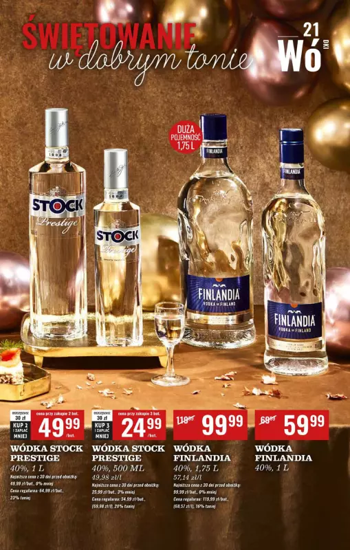 Biedronka - gazetka promocyjna Czas na toast od piątku 27.12 do wtorku 31.12 - strona 21