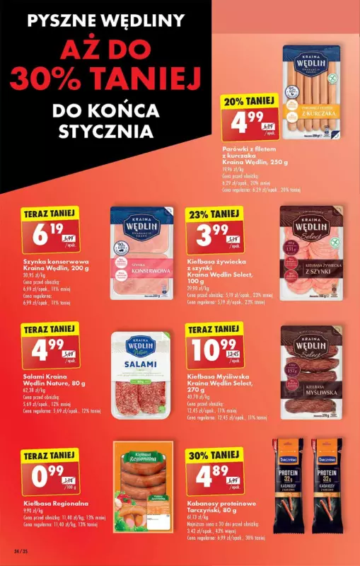 Biedronka - gazetka promocyjna Gazetka, Z ladą tradycyjną od wtorku 07.01 do poniedziałku 13.01 - strona 34