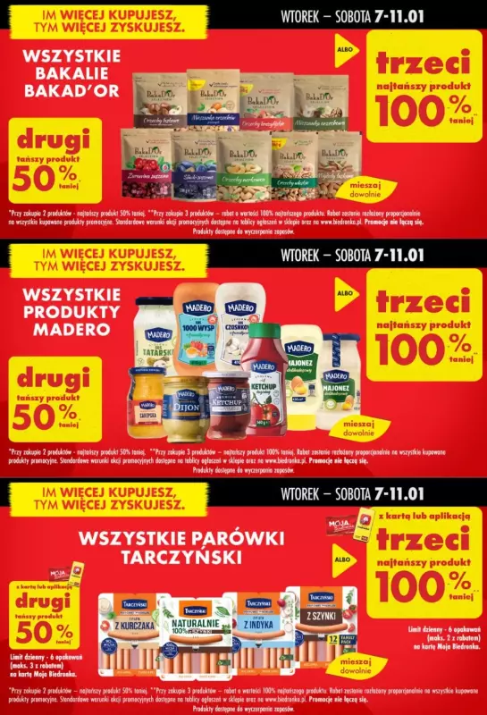 Biedronka - gazetka promocyjna Biedronkowe oszczędności od wtorku 07.01 do soboty 11.01 - strona 6