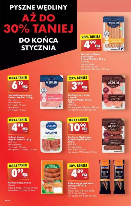 Biedronka - gazetka promocyjna Od czwartku od czwartku 09.01 do środy 15.01 - strona 48