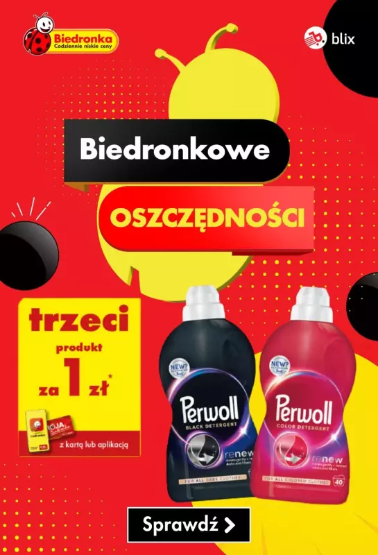 Biedronka - gazetka promocyjna Biedronkowe oszczędności od poniedziałku 13.01 do soboty 18.01