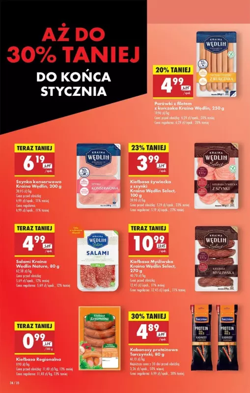 Biedronka - gazetka promocyjna Od poniedziałku, Z ladą tradycyjną od poniedziałku 13.01 do soboty 18.01 - strona 38