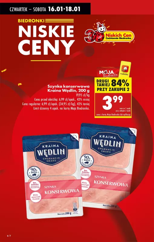 Biedronka - gazetka promocyjna Od czwartku od czwartku 16.01 do środy 22.01 - strona 8