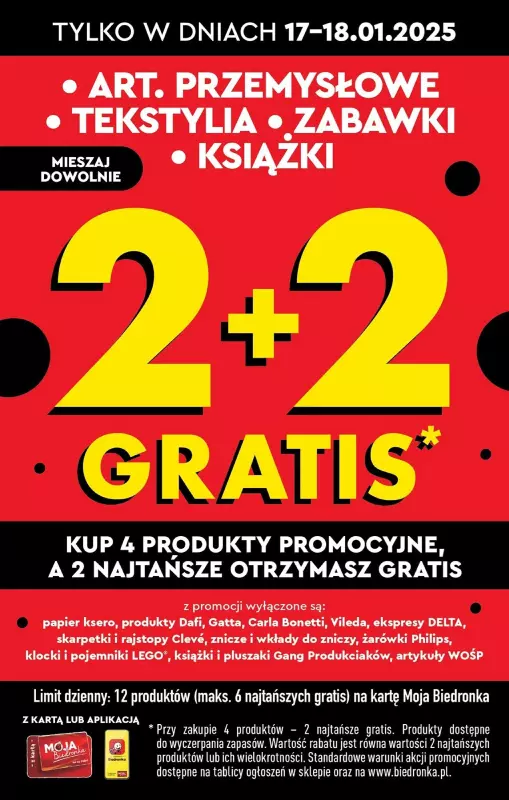 Biedronka - gazetka promocyjna Okazje tygodnia od 20.01 od poniedziałku 20.01 do środy 05.02 - strona 2