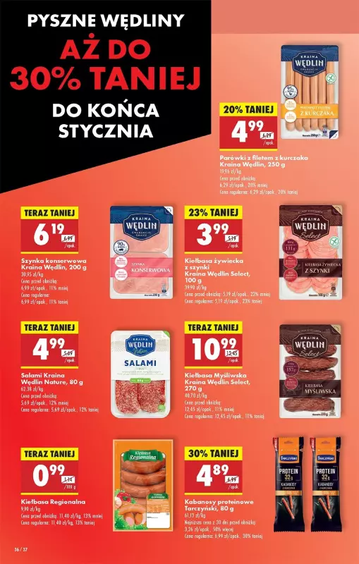 Biedronka - gazetka promocyjna Od poniedziałku, Z ladą tradycyjną od poniedziałku 20.01 do niedzieli 26.01 - strona 42