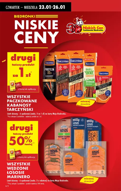 Biedronka - gazetka promocyjna Od czwartku, Z ladą tradycyjną od czwartku 23.01 do środy 29.01 - strona 8