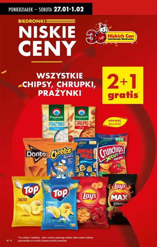 Biedronka - gazetka promocyjna Od poniedziałku od poniedziałku 27.01 do niedzieli 02.02 - strona 18