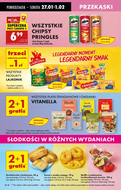 Biedronka - gazetka promocyjna Od poniedziałku od poniedziałku 27.01 do niedzieli 02.02 - strona 58