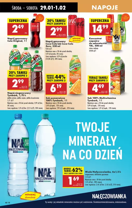 Biedronka - gazetka promocyjna Od środy od środy 29.01 do wtorku 04.02 - strona 44