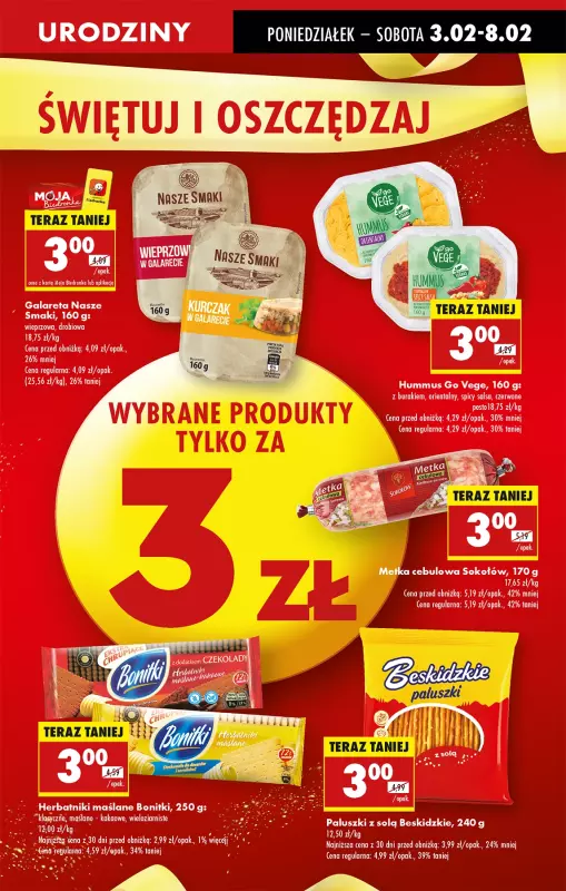 Biedronka - gazetka promocyjna Od poniedziałku, Z ladą tradycyjną od poniedziałku 03.02 do soboty 08.02 - strona 31