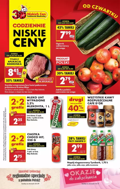 Biedronka - gazetka promocyjna Od czwartku od czwartku 06.02 do środy 12.02