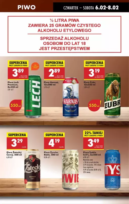 Biedronka - gazetka promocyjna Od czwartku, Z ladą tradycyjną od czwartku 06.02 do środy 12.02 - strona 59