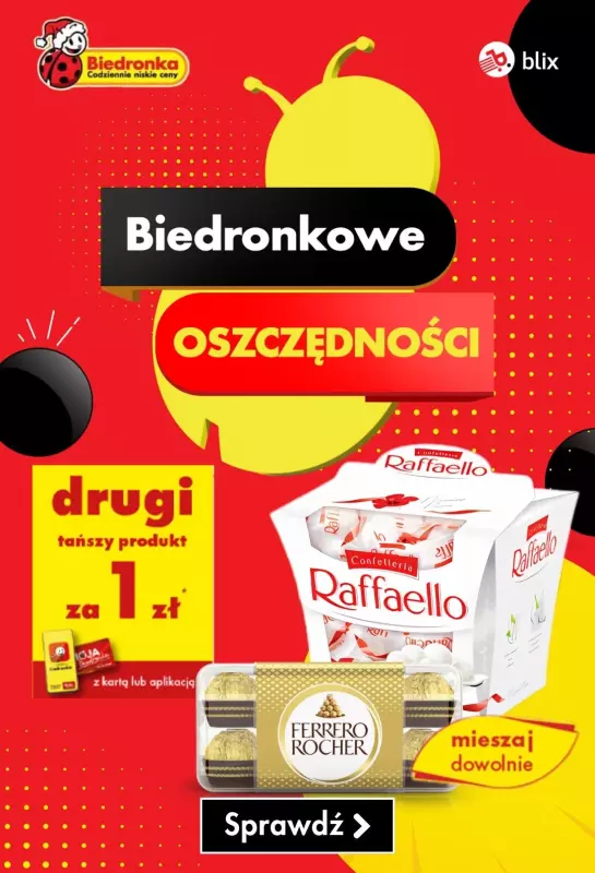 Biedronka - gazetka promocyjna Biedronkowe oszczędności od poniedziałku 10.02 do soboty 15.02