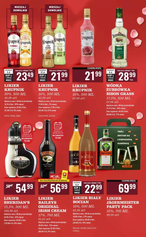 Biedronka - gazetka promocyjna Oferta alkoholowa  do soboty 22.02 - strona 33