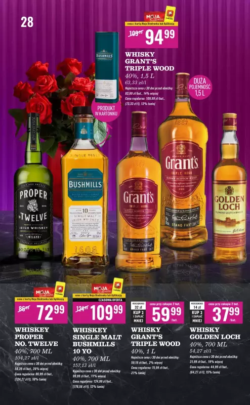 Biedronka - gazetka promocyjna Oferta alkoholowa  do soboty 22.02 - strona 28