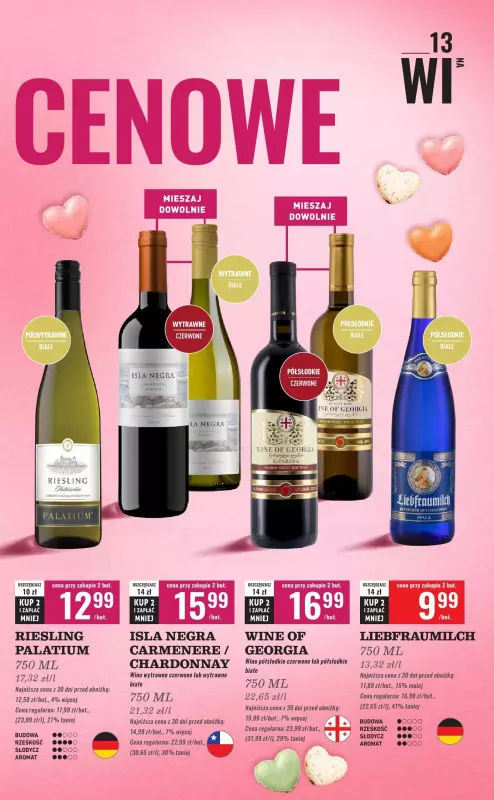 Biedronka - gazetka promocyjna Oferta alkoholowa  do soboty 22.02 - strona 13