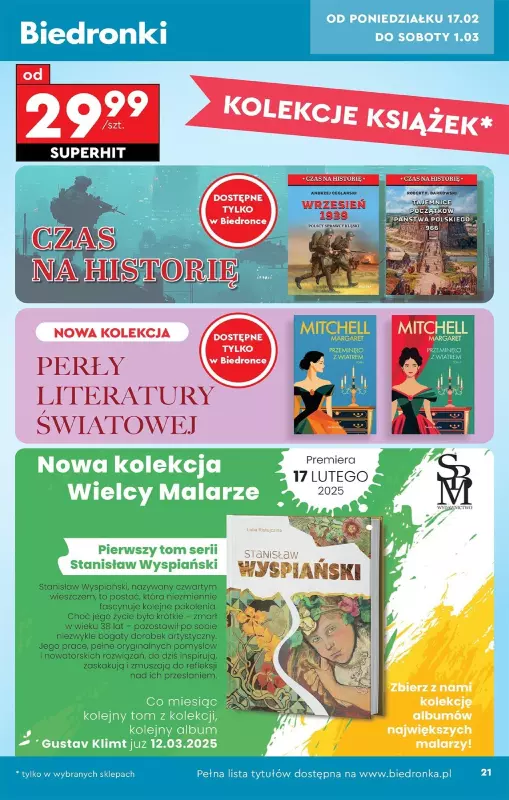 Biedronka - gazetka promocyjna Okazje tygodnia od soboty 15.02 do środy 05.03 - strona 23