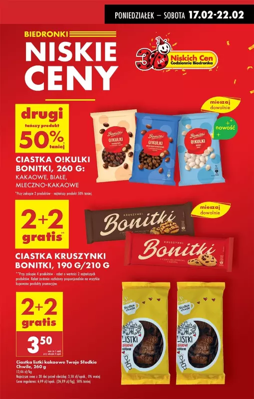 Biedronka - gazetka promocyjna Od poniedziałku od poniedziałku 17.02 do soboty 22.02 - strona 9