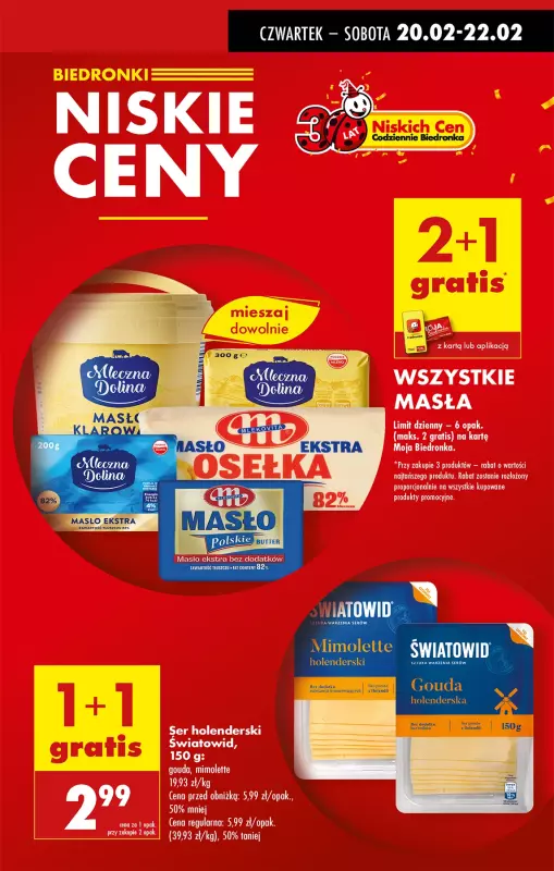 Biedronka - gazetka promocyjna Najlepsze promocje! od czwartku 20.02 do soboty 22.02 - strona 4