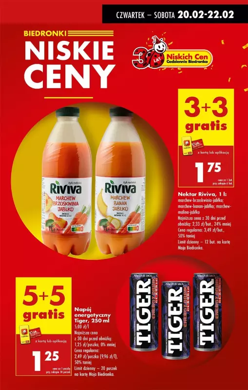 Biedronka - gazetka promocyjna Od czwartku od czwartku 20.02 do środy 26.02 - strona 17