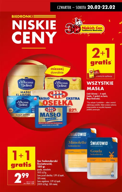 Biedronka - gazetka promocyjna Od czwartku, Z ladą tradycyjną od czwartku 20.02 do środy 26.02 - strona 7