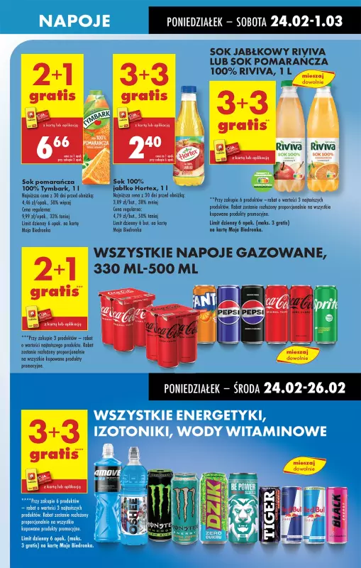 Biedronka - gazetka promocyjna Od poniedziałku od poniedziałku 24.02 do soboty 01.03 - strona 59